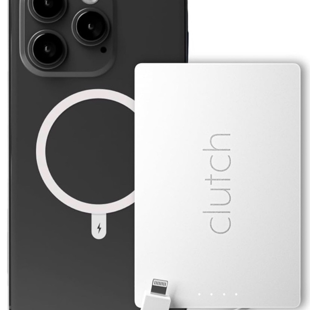 TWO Clutch Portable Chargers for iPhone